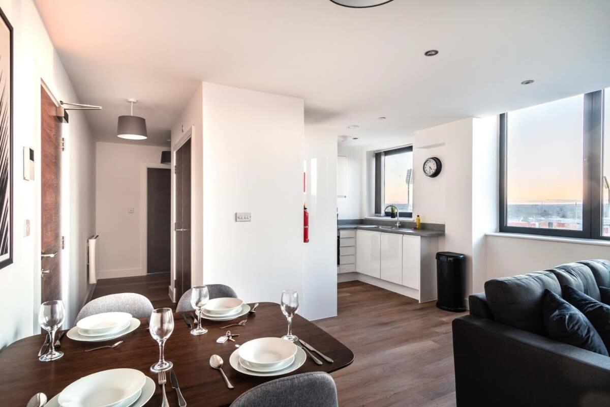 Stayzeni, Alexandra Rise Manchester 2 Bed Flat Bagian luar foto